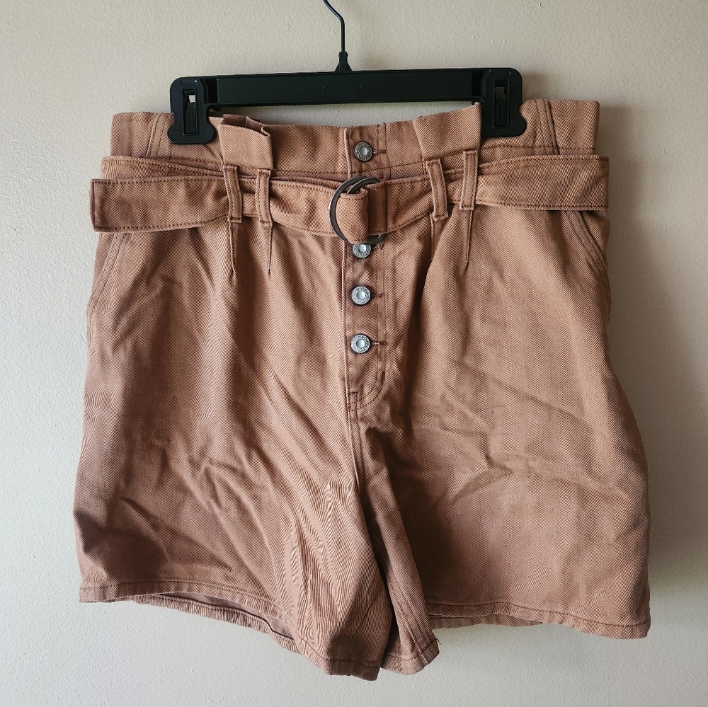 Free People Paper Bag Shorts, Size 10